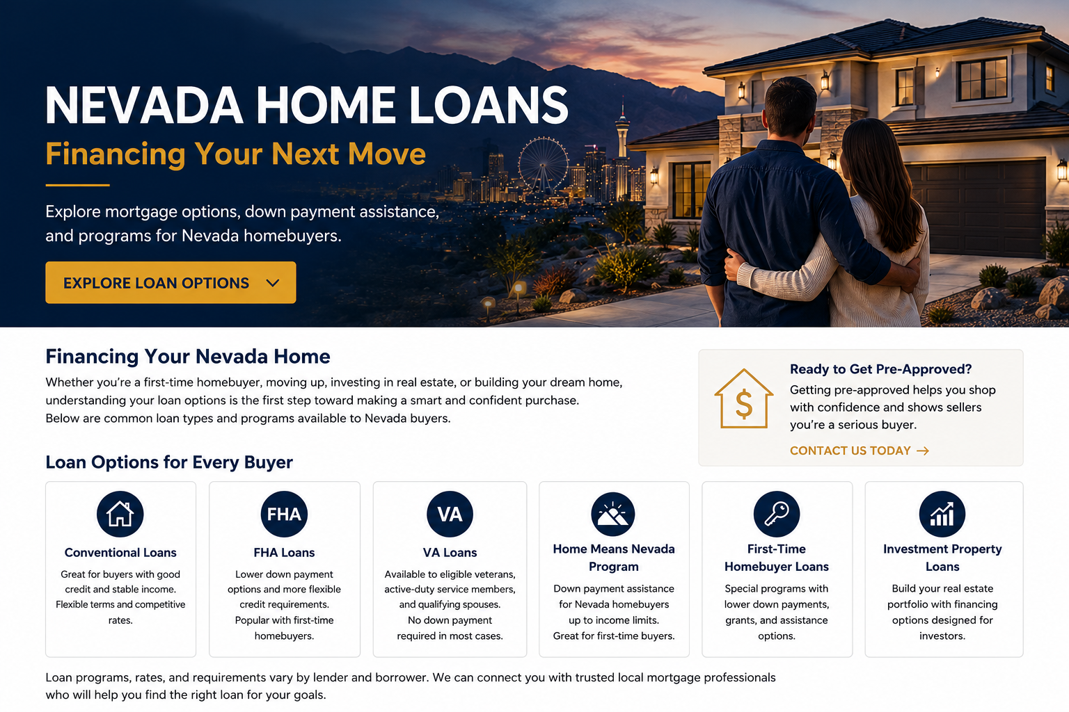 Nevada Home Loans
