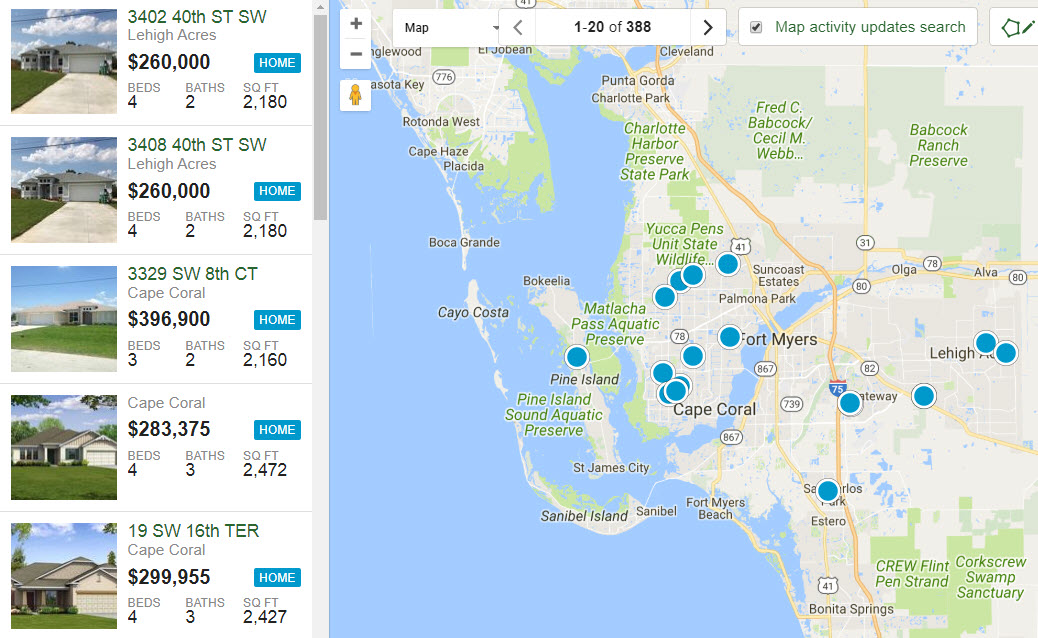 Search Homes For Sale in Alva, LaBelle, Fort Myers, North Fort Myers