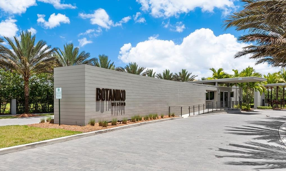 Botaniko Weston FL modern homes