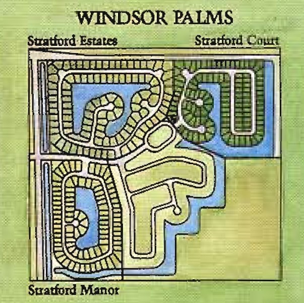 Windsor Palms site map