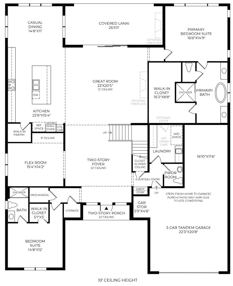The Cape Meravita first floor