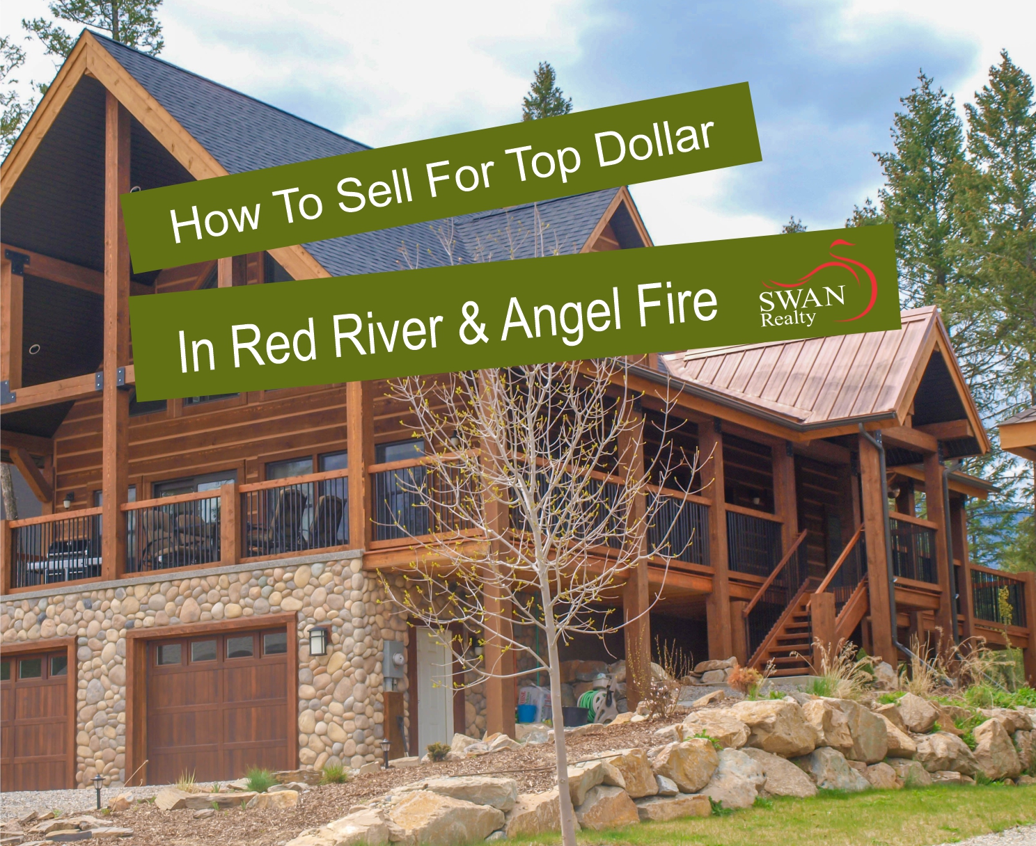 Whisper Creek Log Home, sell for top dollar in a resort community