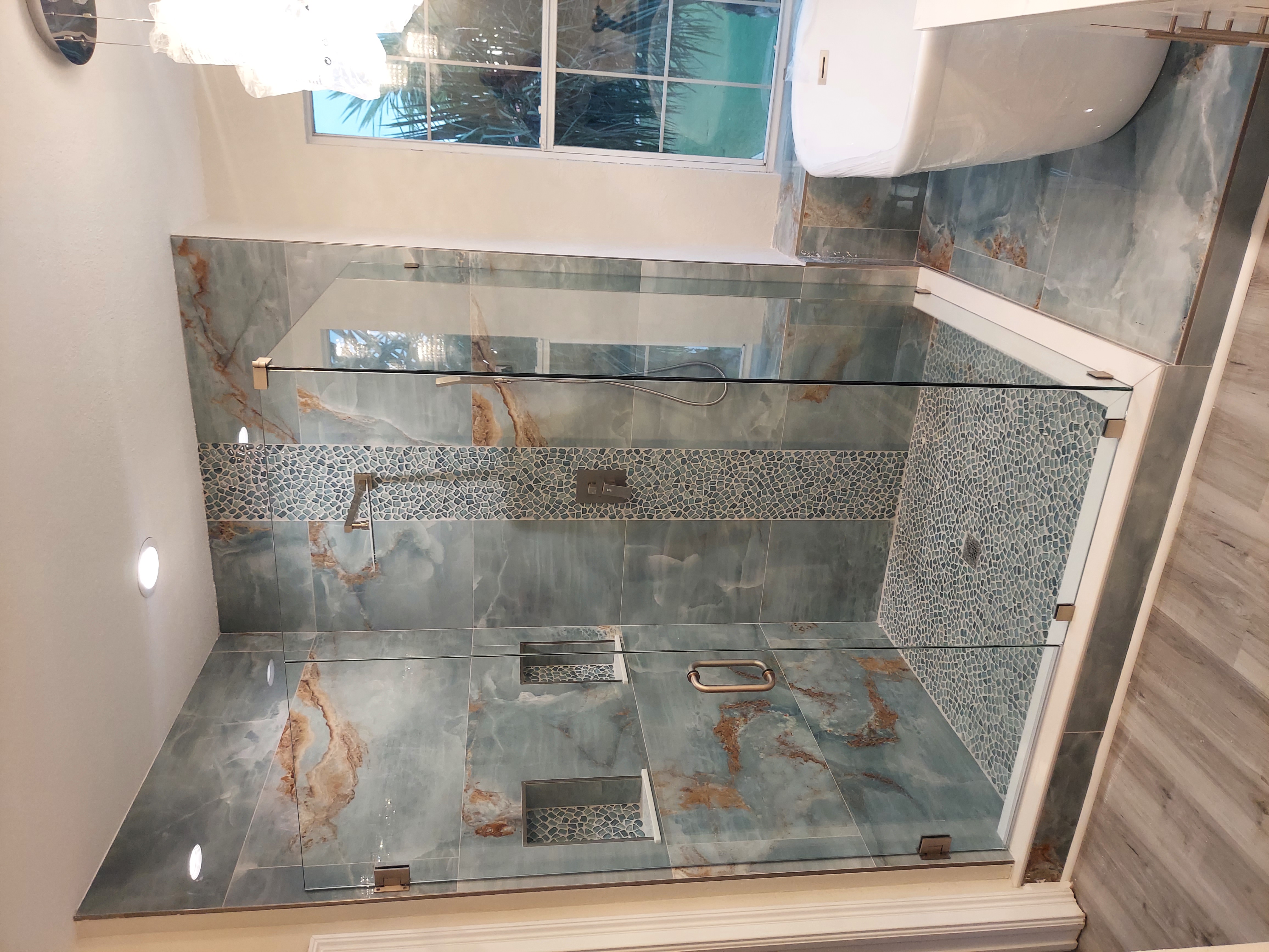 revamped shower