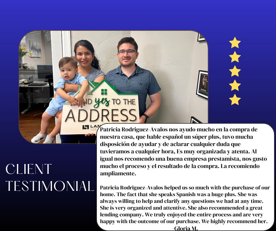 Client Review-Gloria M