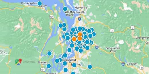 Greater Seattle Real Estate Map Search