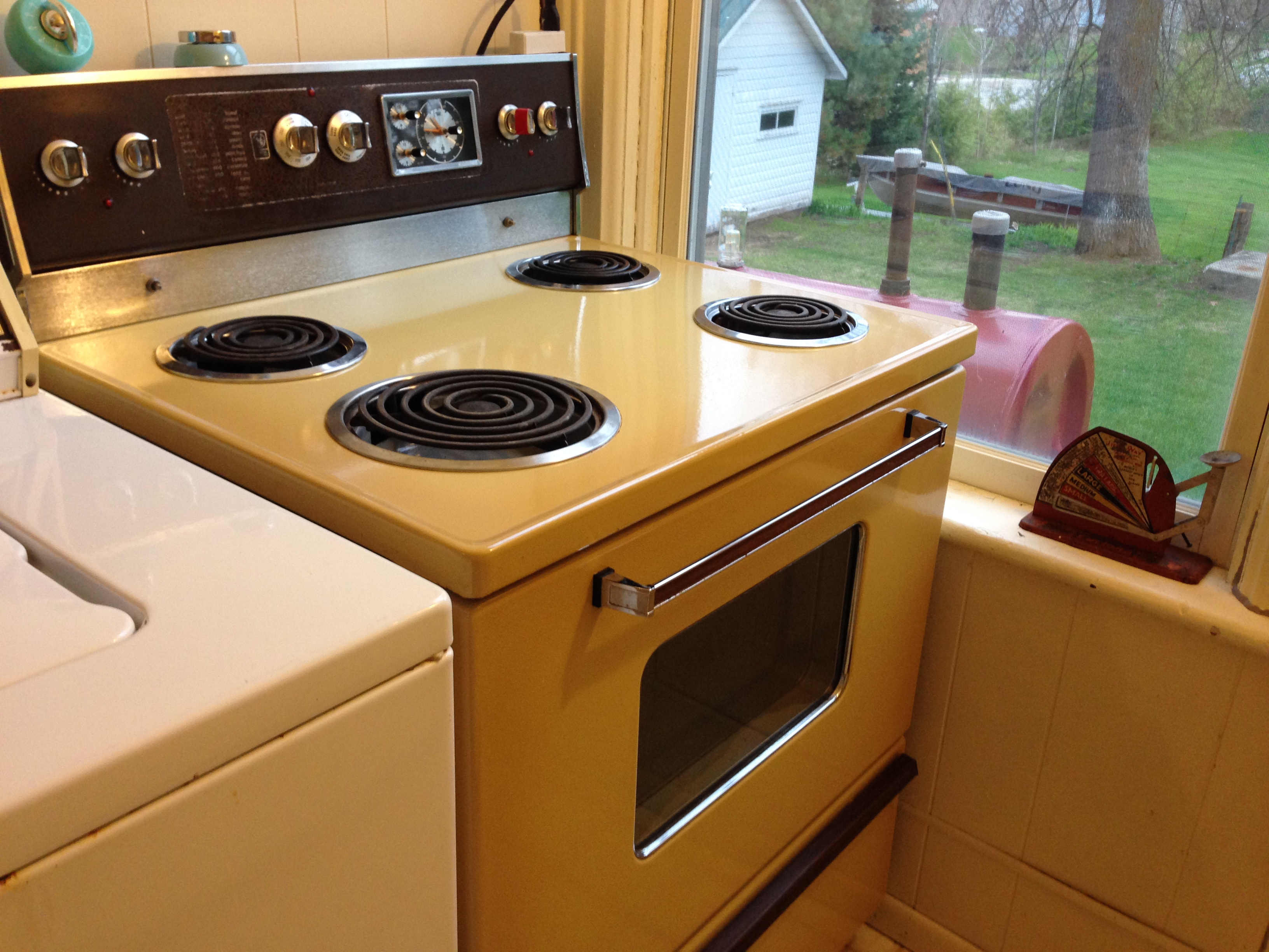 Mustard Yellow Appliances