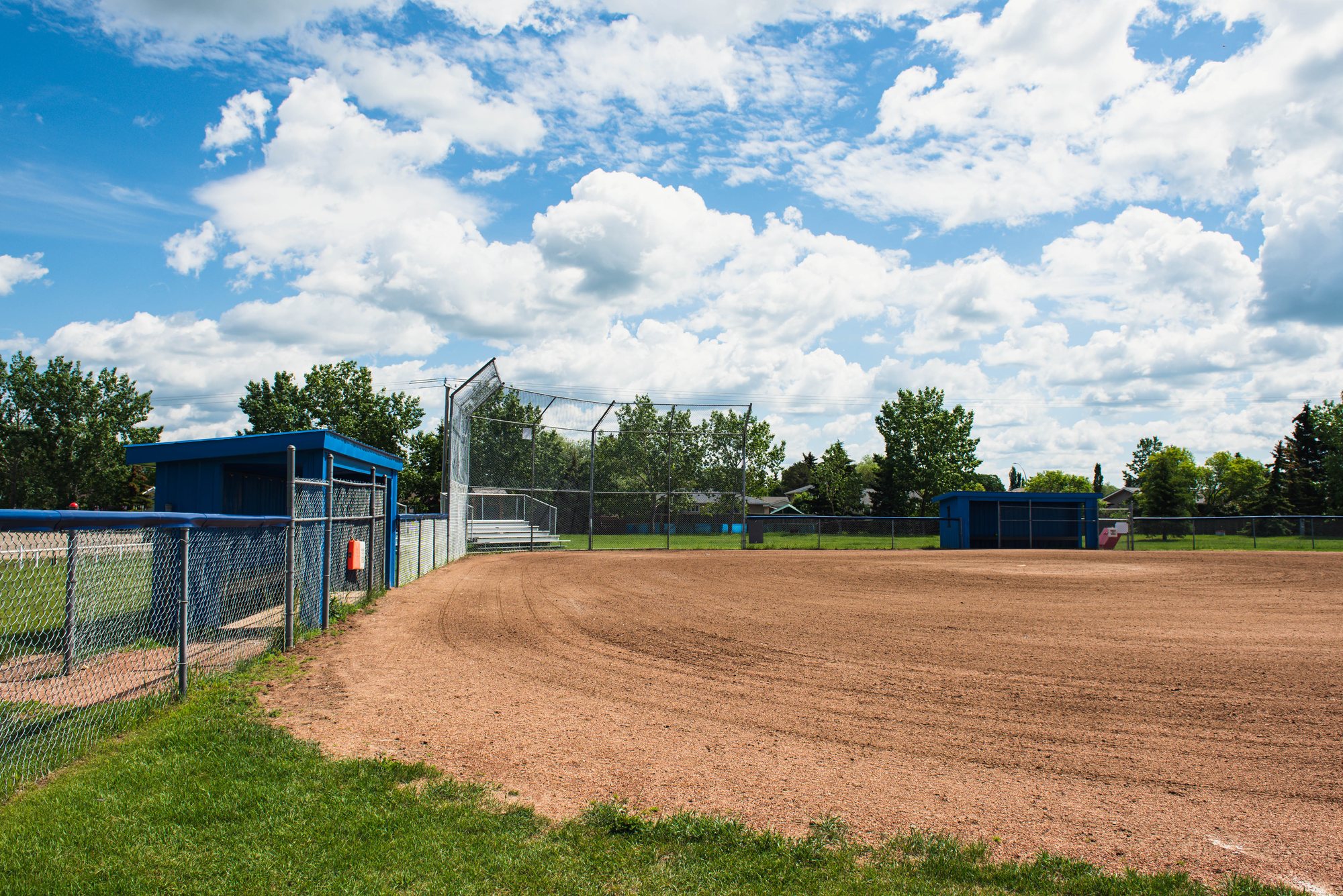 Ball diamonds and recreation in Leduc Alberta