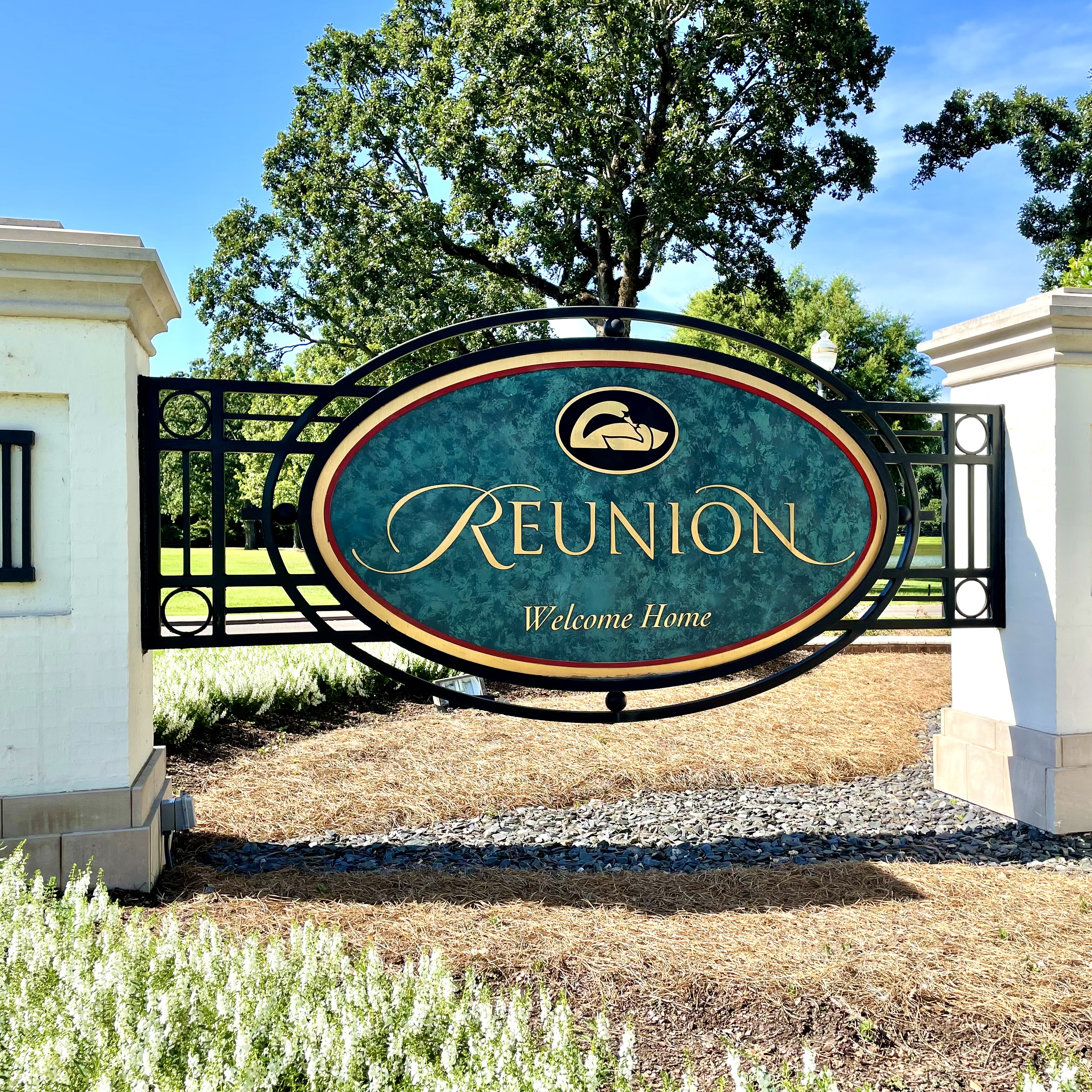 Reunion Entrance Sign Madison MS