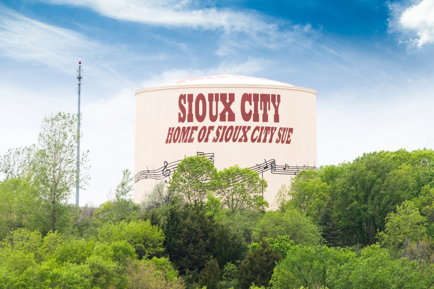 Sioux City, Iowa Watertower
