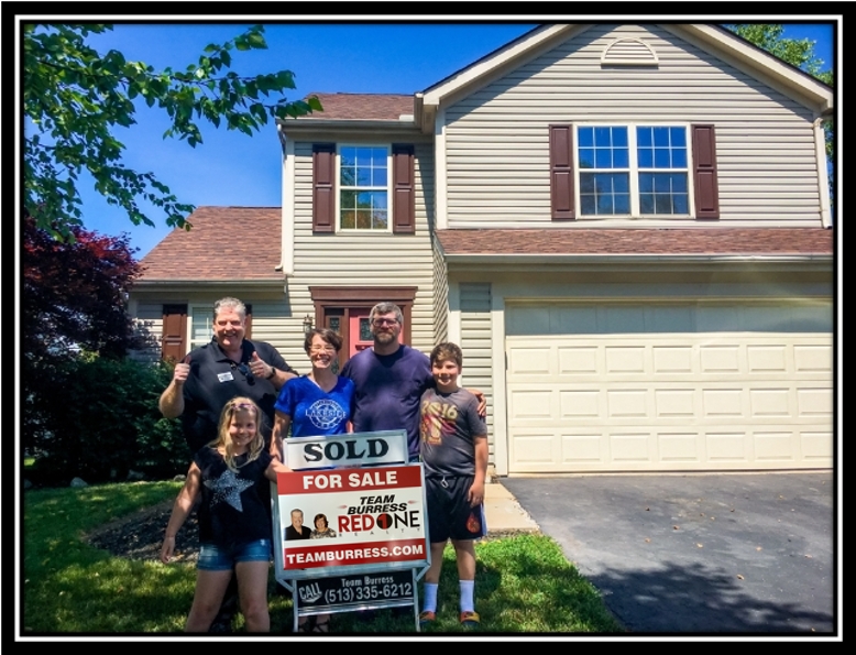 Another happy home buyer by Team Burress Plum Tree Realty