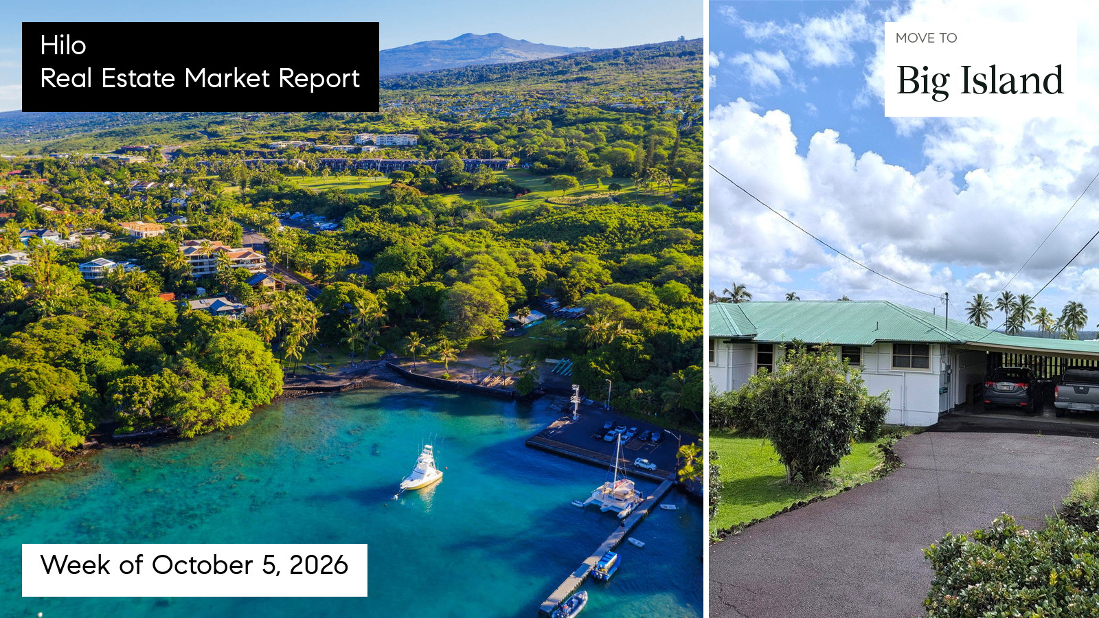 Hilo real estate market report for the week ending October 11, 2026 with Doug Ward