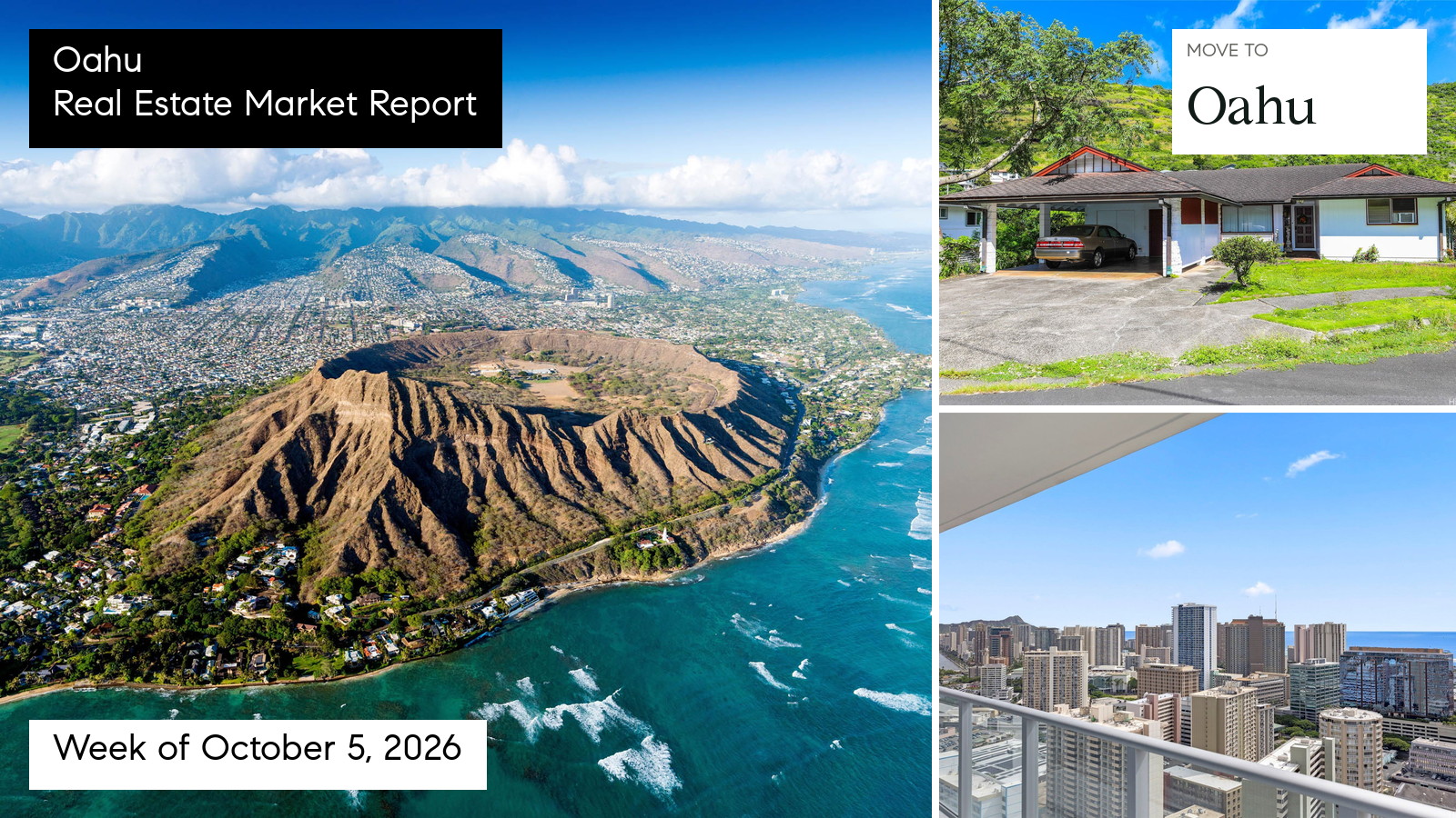 Oahu real estate market report for the week ending October 11, 2026 with Doug Ward