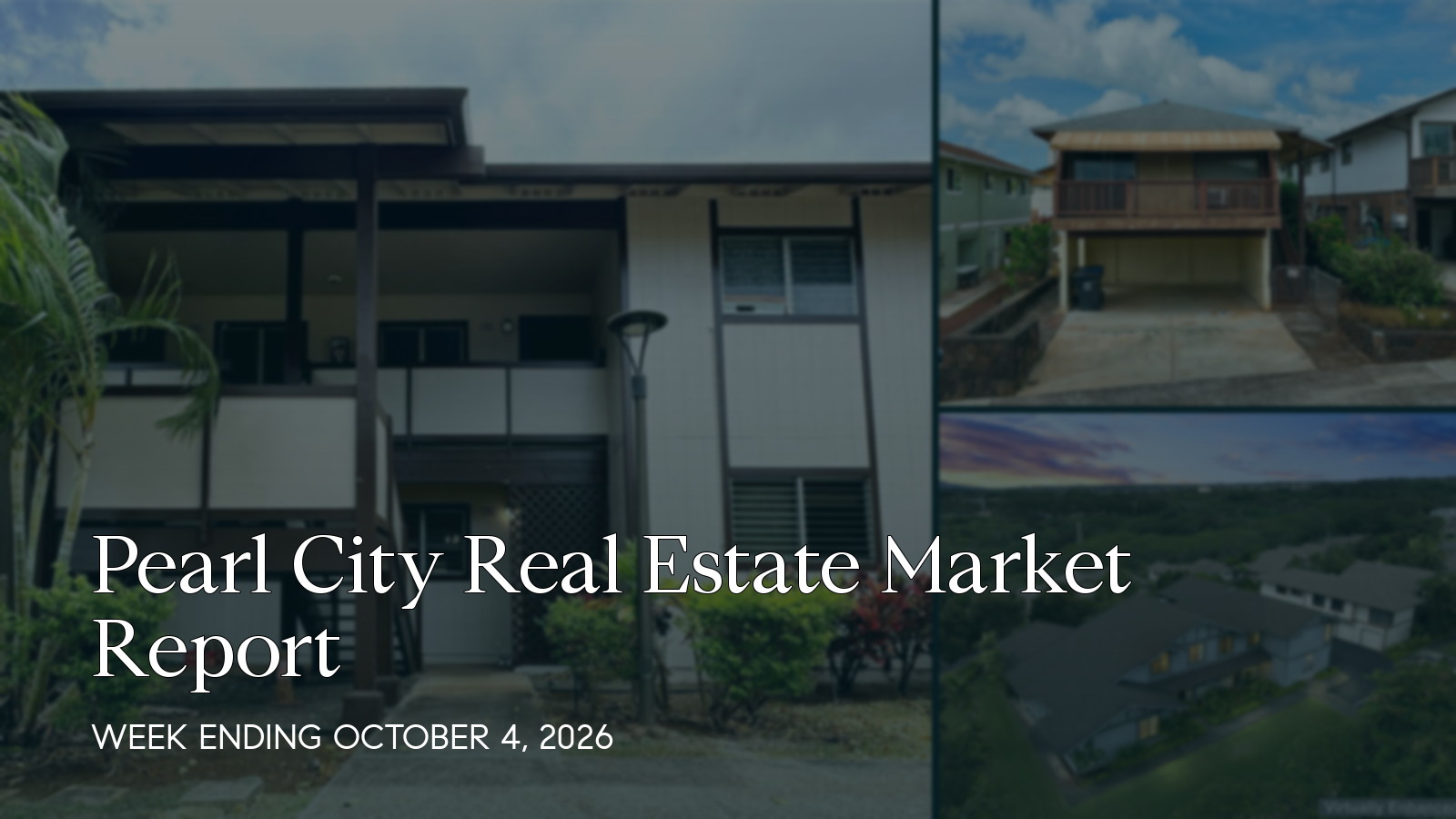 Pearl City Hawaii real estate market report for the week ending October 4, 2026