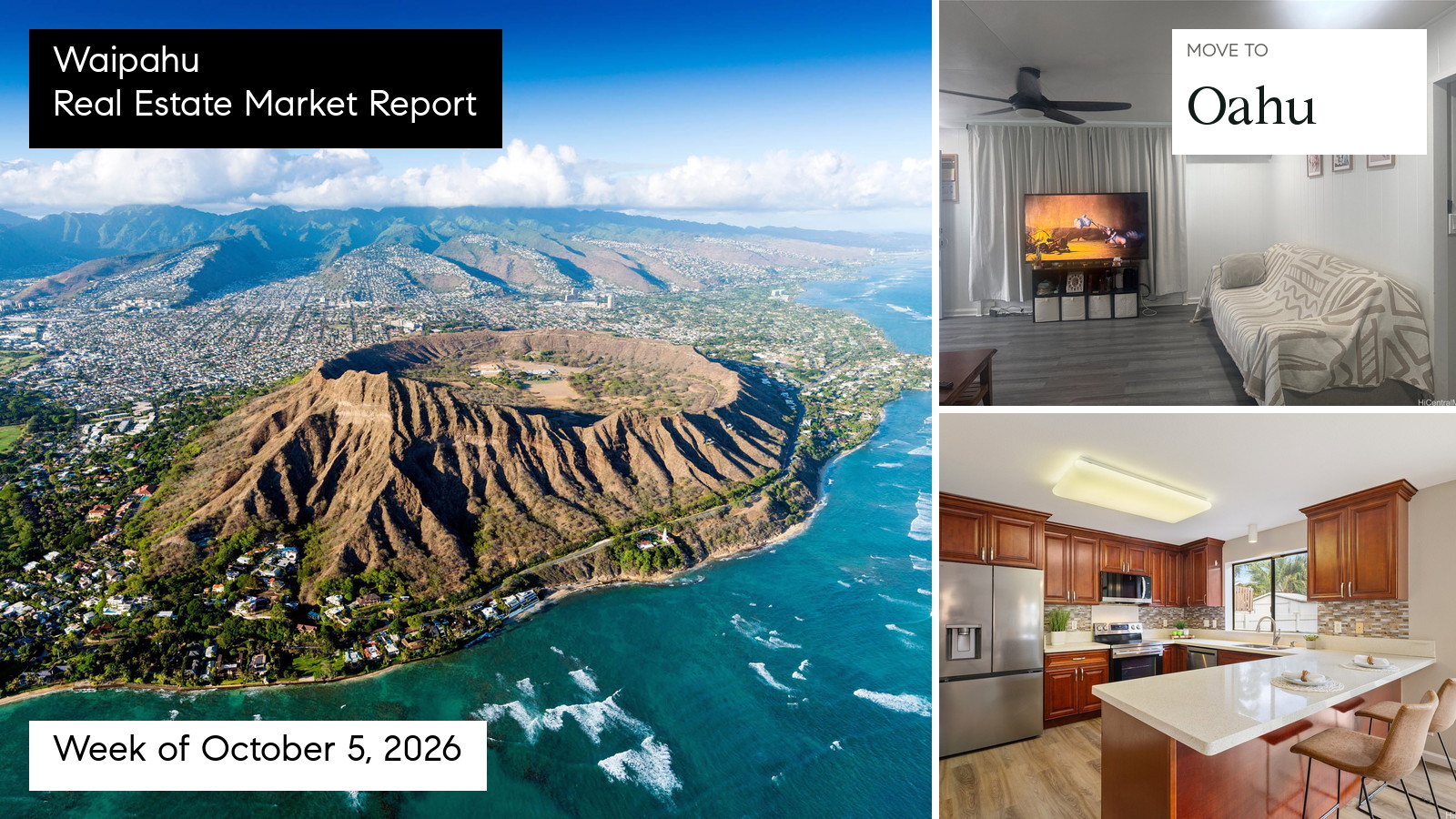 Waipahu Hawaii real estate market report for the week ending October 11, 2026