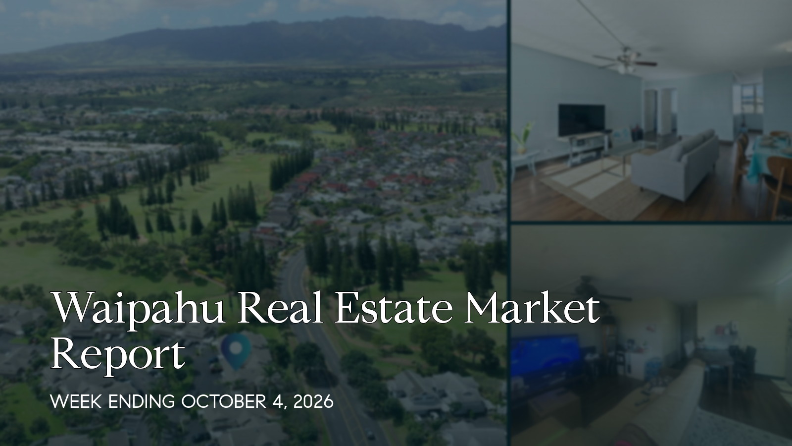 Waipahu Hawaii real estate market report for the week ending October 4, 2026
