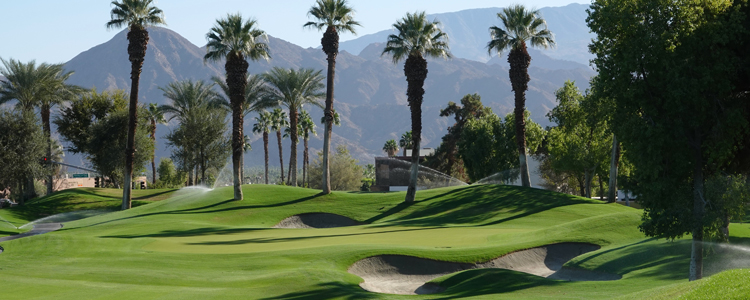 Golfing in Palm Deserts, CA
