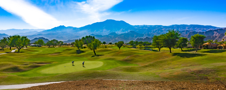 Golfing in Palm Springs, CA