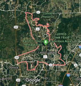 Land O Lakes Homes Interactive Map Search