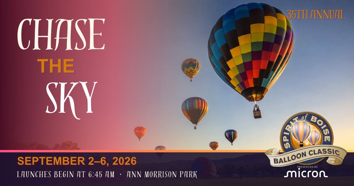 Event photos courtesy of the Spirit of Boise Balloon Classic Facebook page.