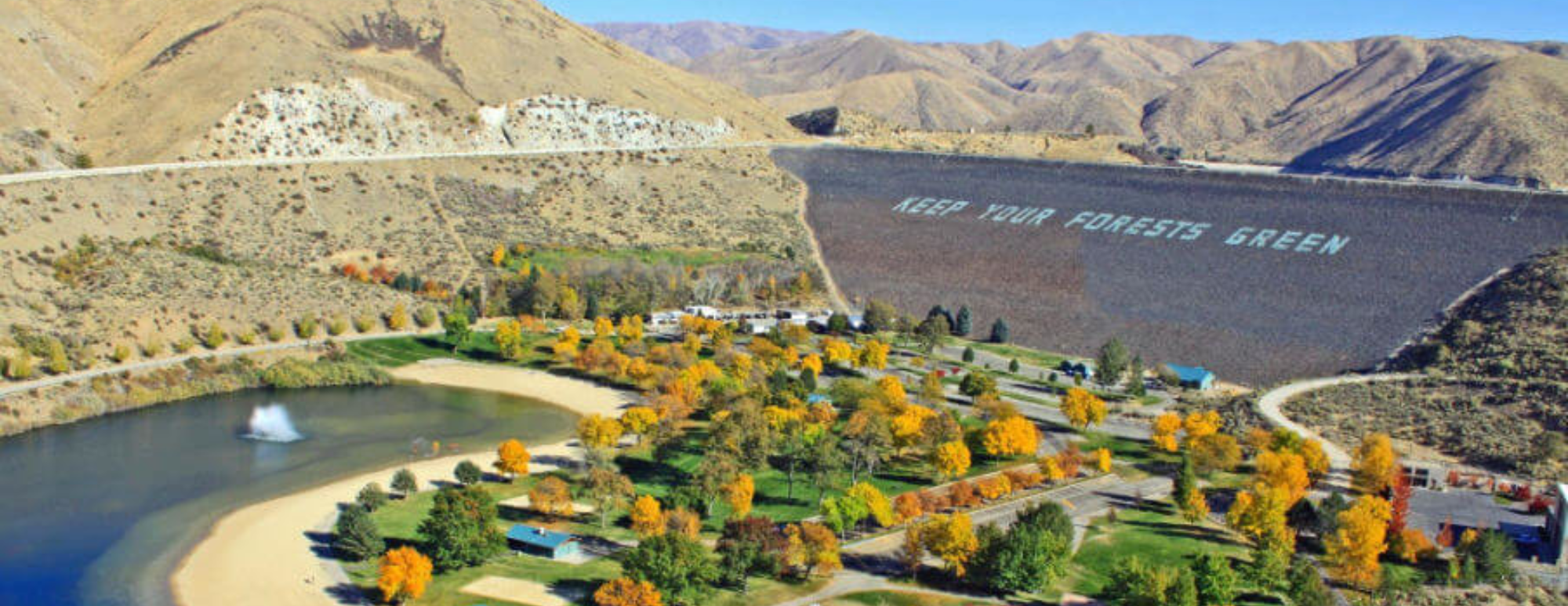 Lucky Peak Reservoir Boise Idaho
