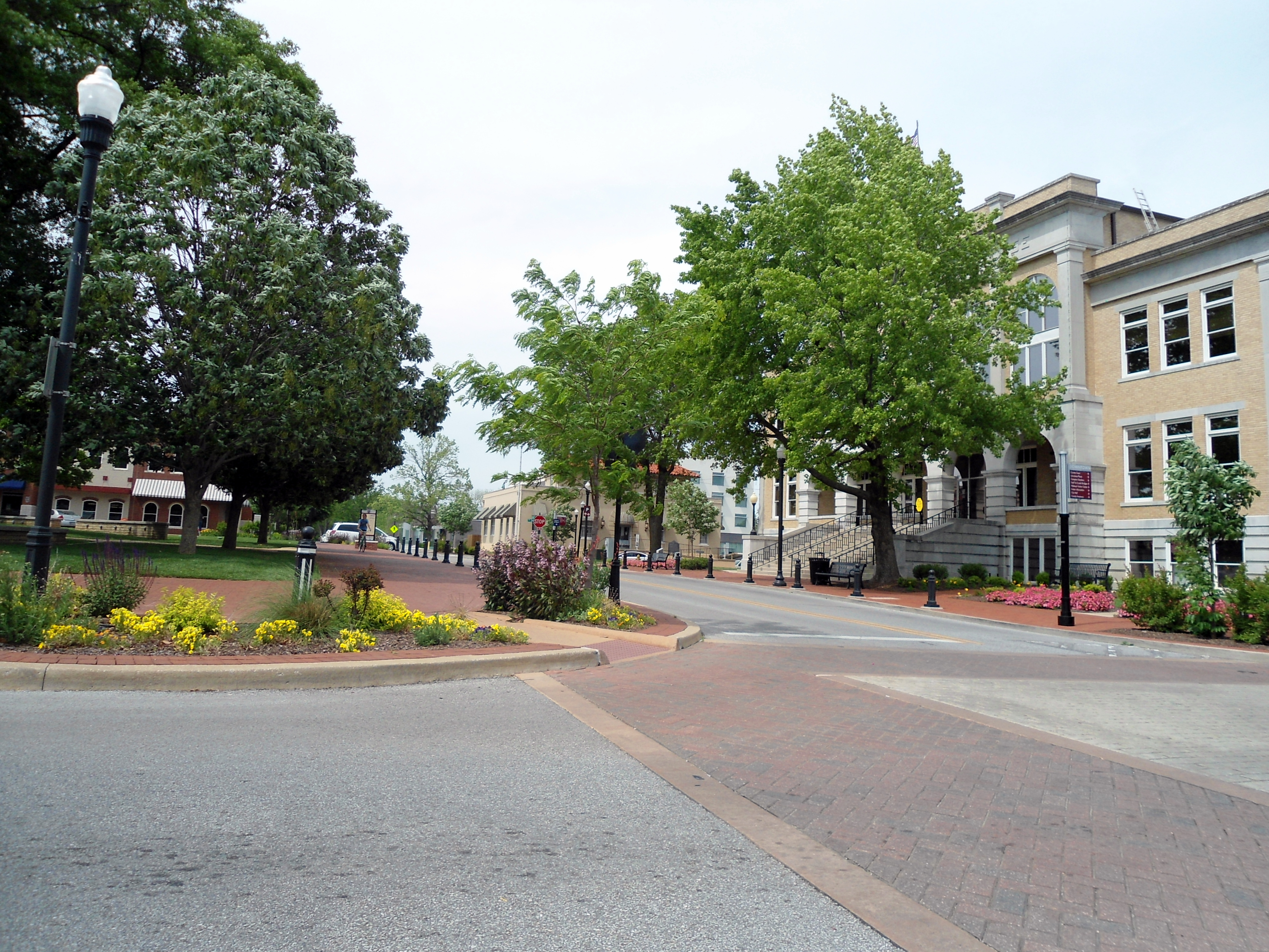 Historic downtown square in Bentonville Arkansas
