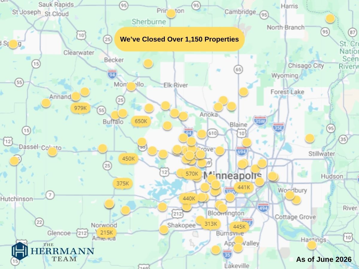 The Herrmann Team home sales statistics as of June 2026