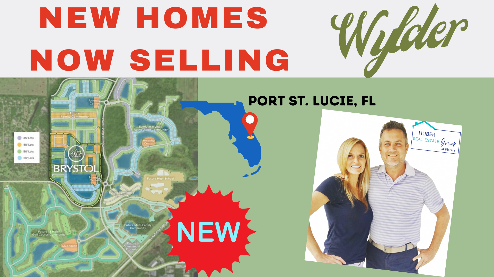 Wylder Port St Lucie New Home Construction NOW For Sale