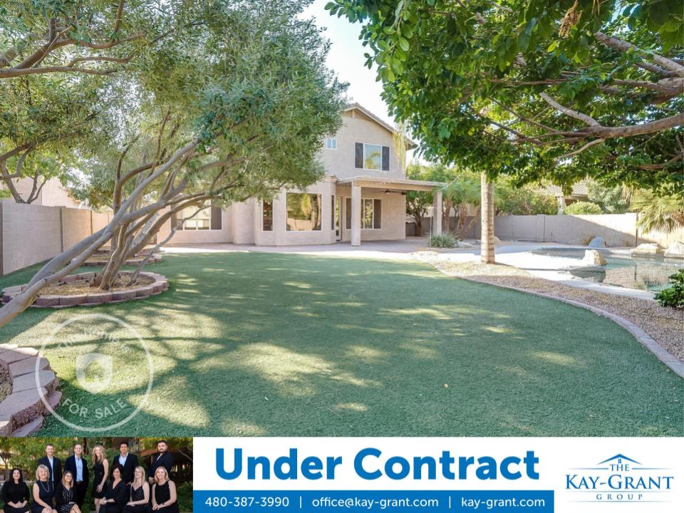 UNDER CONTRACT 5Bedroom Home in Gilbert's Rancho Del Verde