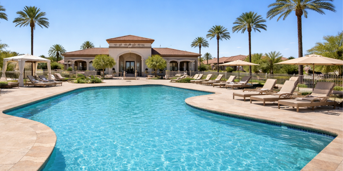 chandler 55 plus community pool and clubhouse