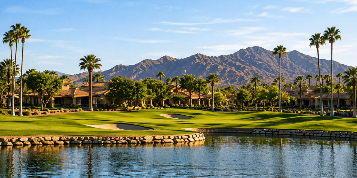 golf course at a 55 plus community on goodyear