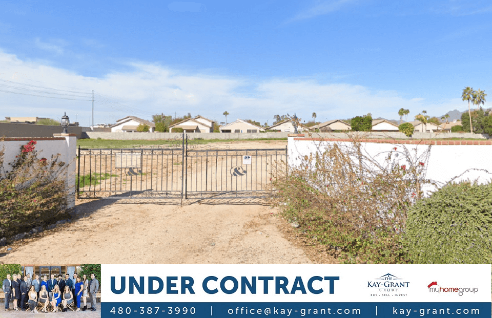 Vacant Lot 88th Pl Scottsdale Under Contract