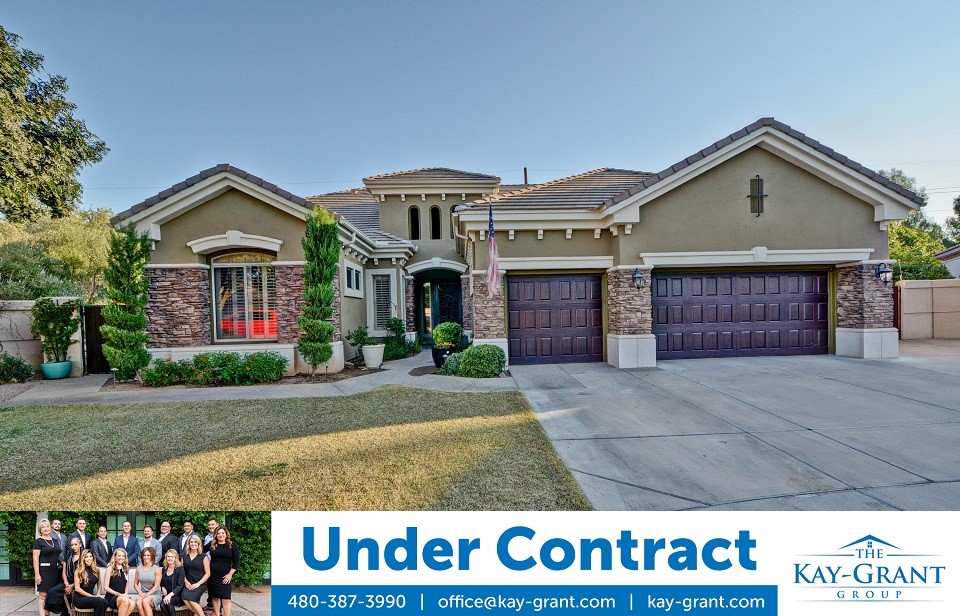 UNDER CONTRACT Luxury Home in Tempe