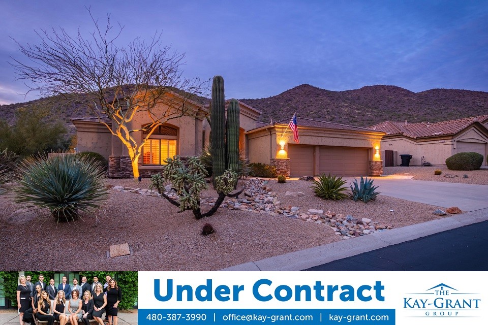 Scottsdale Ancala Home Under Contract