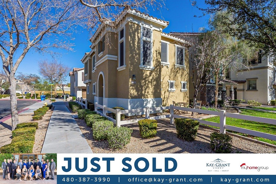 JUST SOLD Arbor Walk Townhome in Gilbert