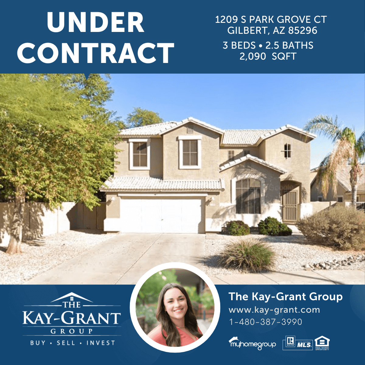 UNDER CONTRACT ThreeBedroom Gilbert Home