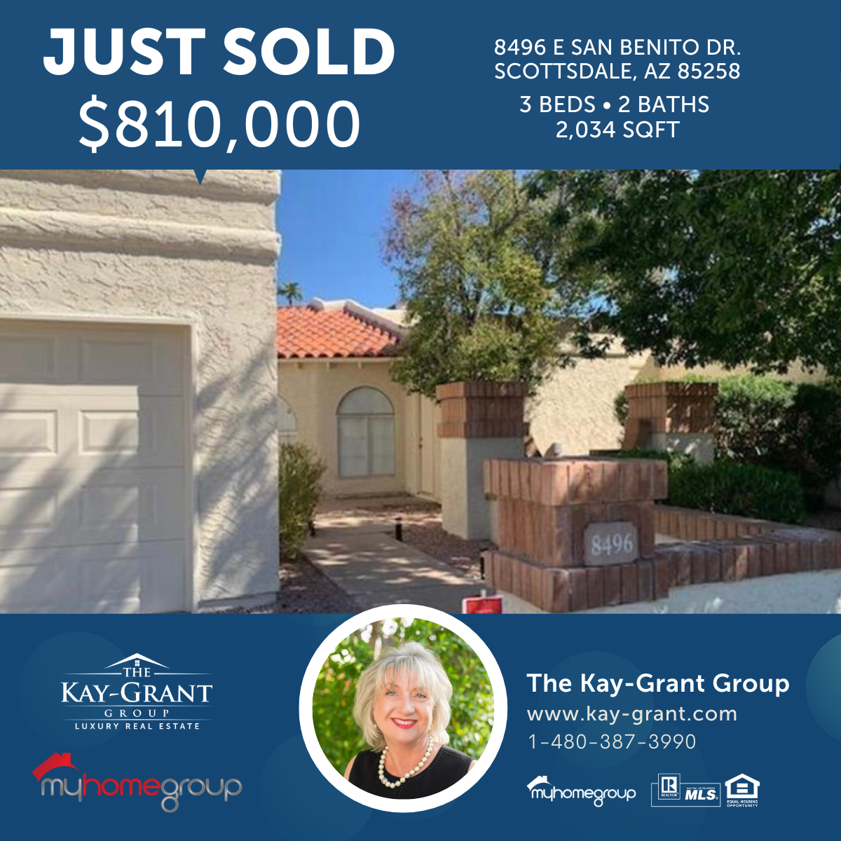 ThreeBedroom Scottsdale Patio Home Just Sold
