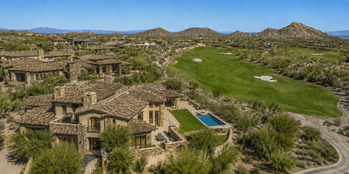 DC Ranch Scottsdale homes for sale on the golfcourse