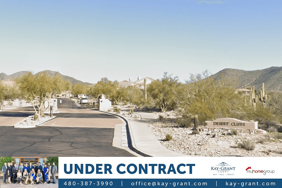 Desert Cliffs Scottsdale Home Under Contract