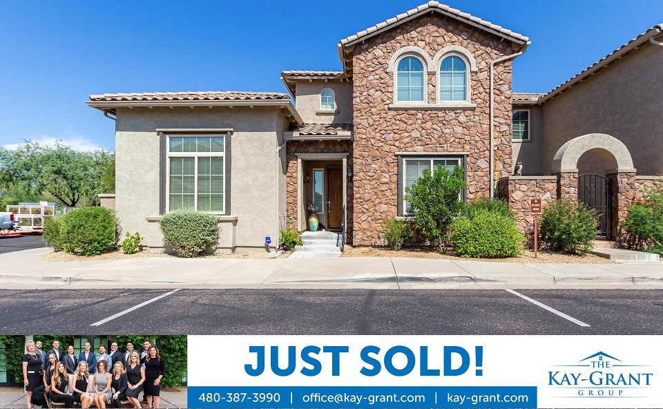 JUST SOLD Fireside at Desert Ridge Townhome in Phoenix