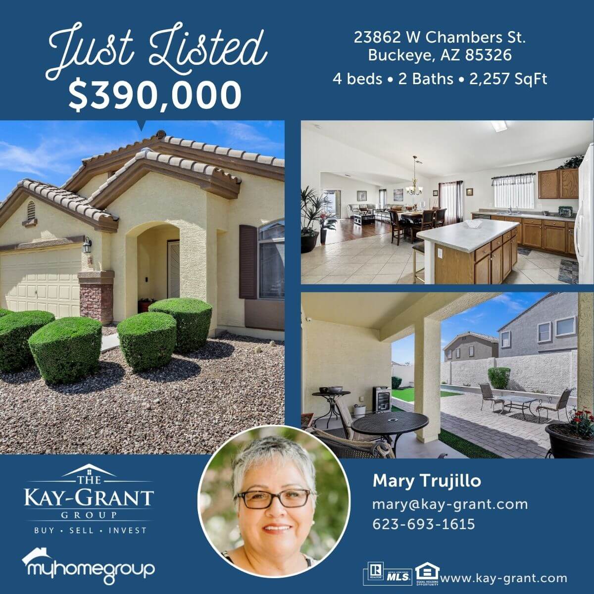 Four-bedroom Buckeye home for sale
