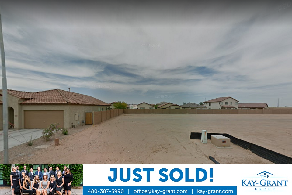 JUST SOLD Tortosa Home Lot in Maricopa