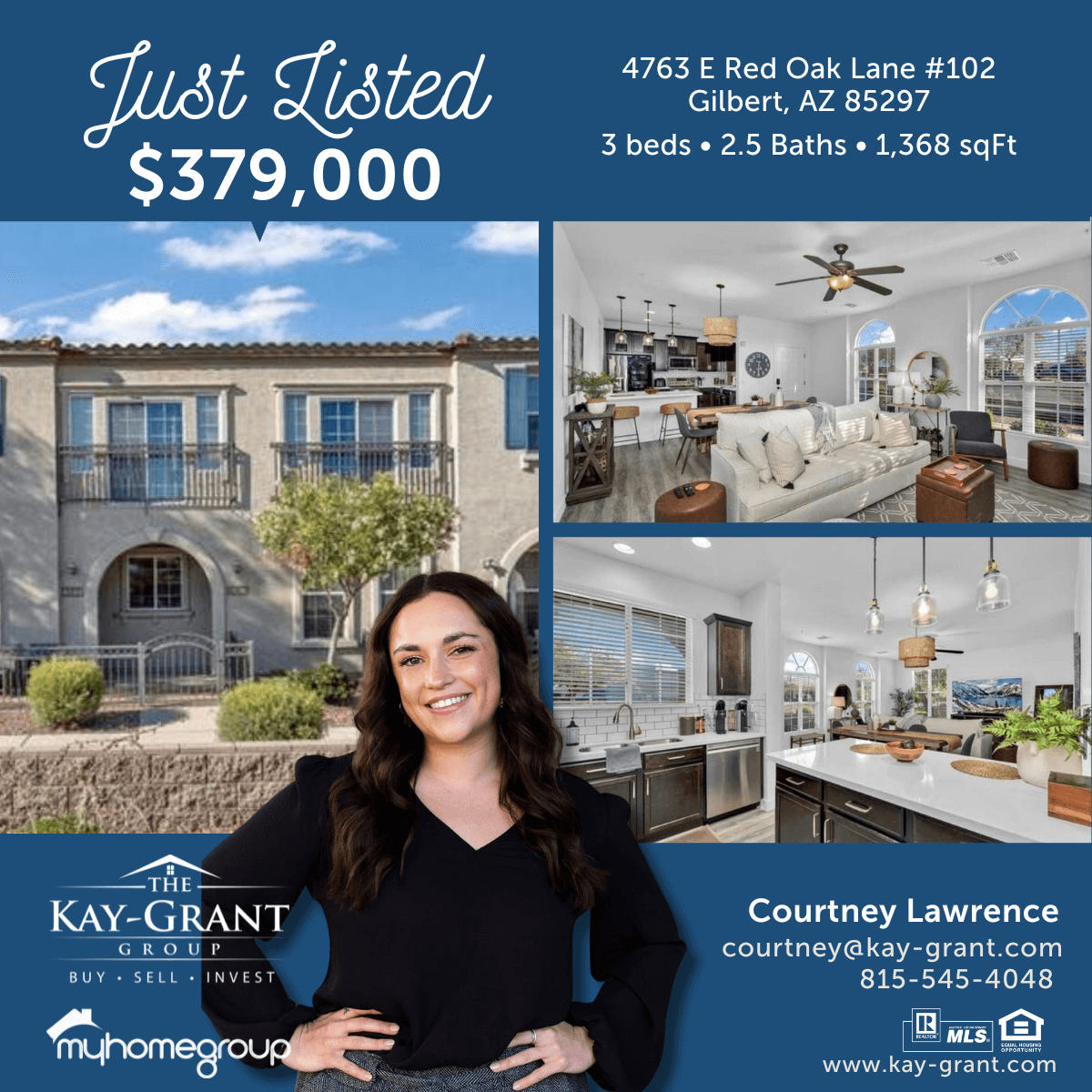 Gilbert townhome just listed