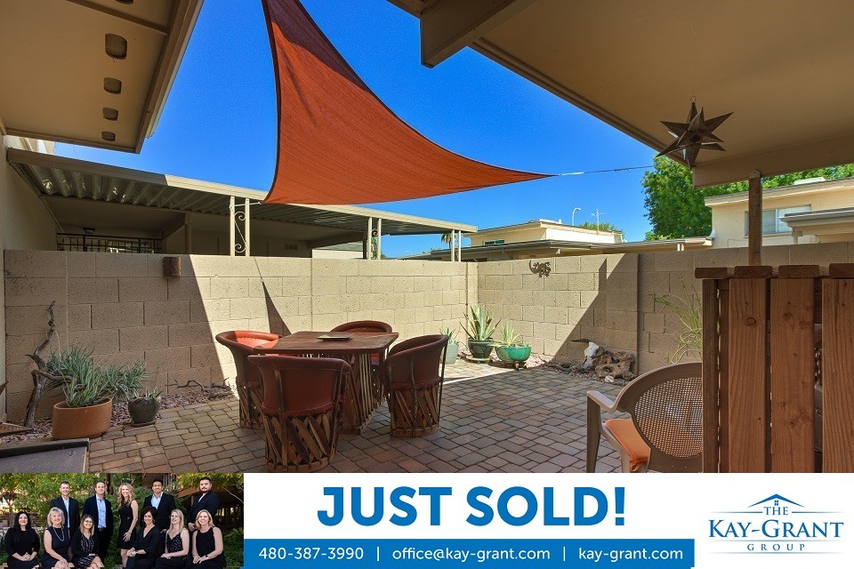 JUST SOLD La Buena Vida Scottsdale Townhome