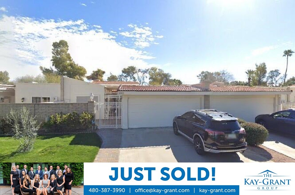 JUST SOLD Orange Tree Townhome in Scottsdale