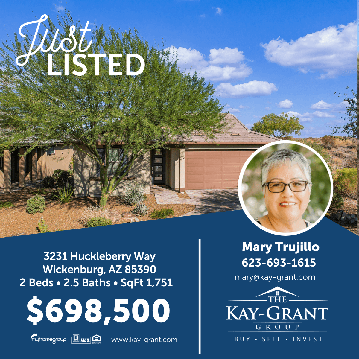 JUST LISTED TwoBedroom Wickenburg Home