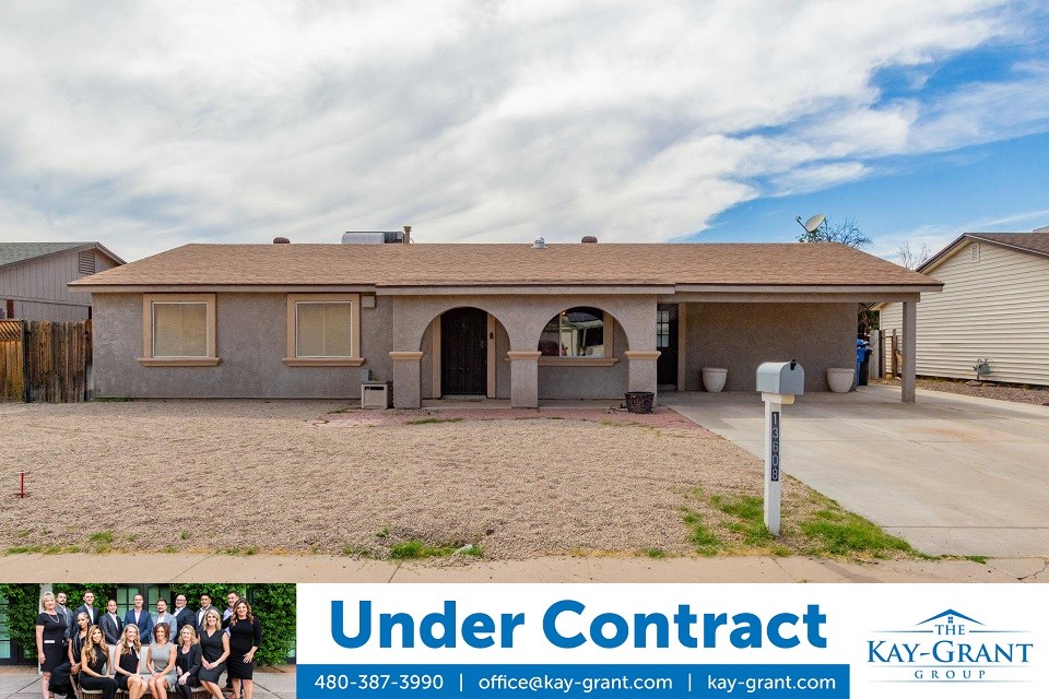 Four Bedroom North Phoenix Home Under Contract