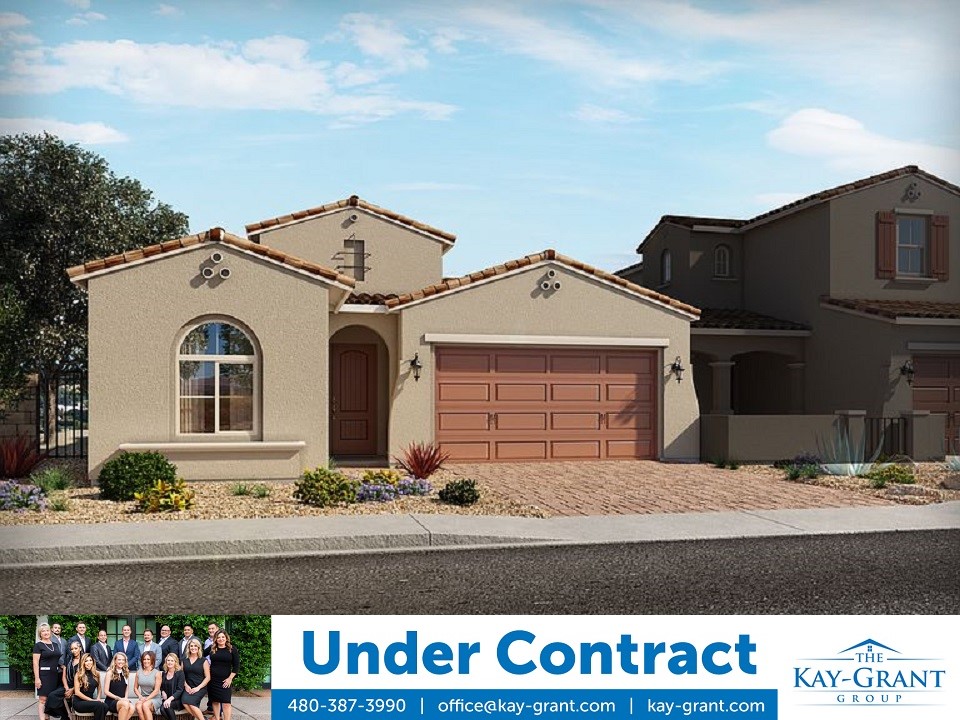 New Construction Home in Goodyear Under Contract 
