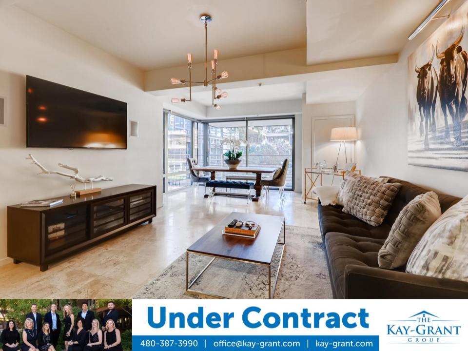 Optima Camelview Two-Bedroom Interior Condo Under Contract