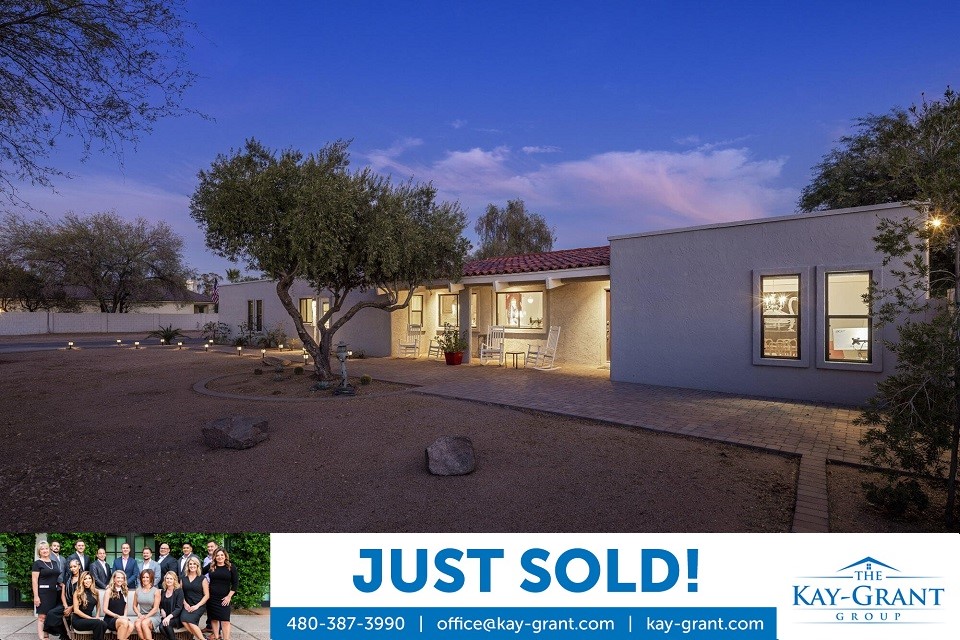 JUST SOLD Luxury Scottsdale Home in Paradise Valley Ranchos
