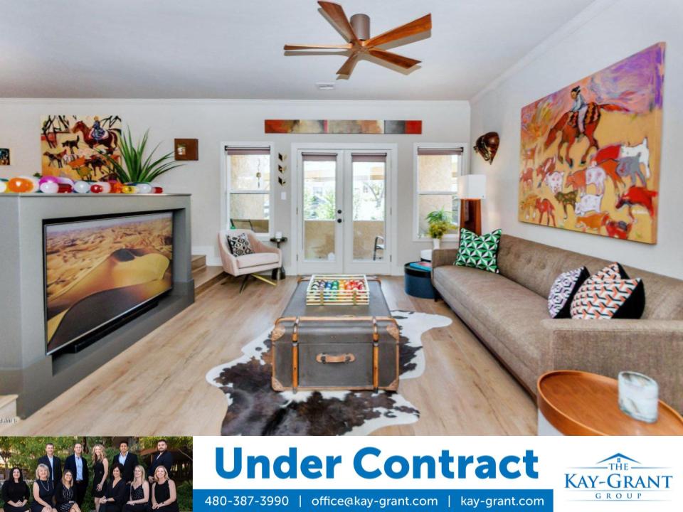 UNDER CONTRACT 3Bedroom Patio Home in North Scottsdale